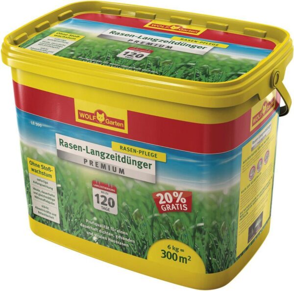 Rasen-Lanzeitdünger 6kg LE 300 Premium