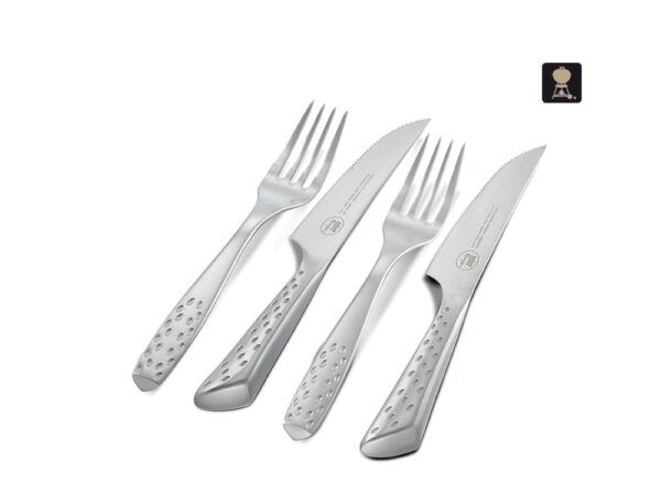 Deluxe Steak-Set 4-teilig, Edelstahl