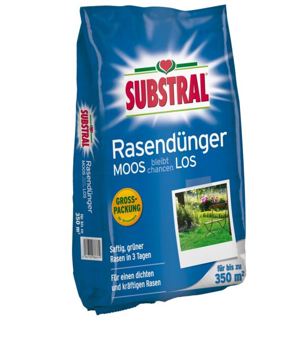 Rasendünger MOOS bleibt chancenLOS