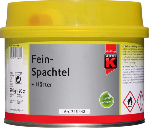 Auto-K FEINSPACHTEL 1000G