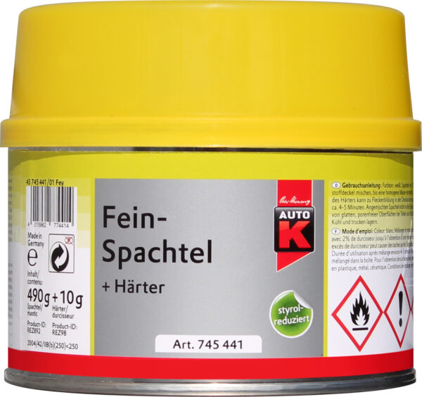 Auto-K FEINSPACHTEL 500G