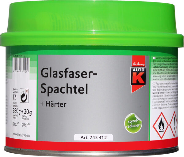 Auto-K GLASFASERSPACHTEL 1000G