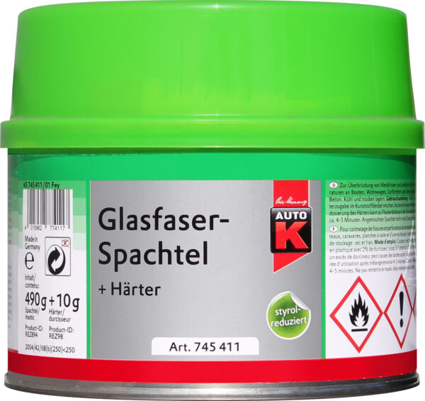 Auto-K GLASFASERSPACHTEL 500G