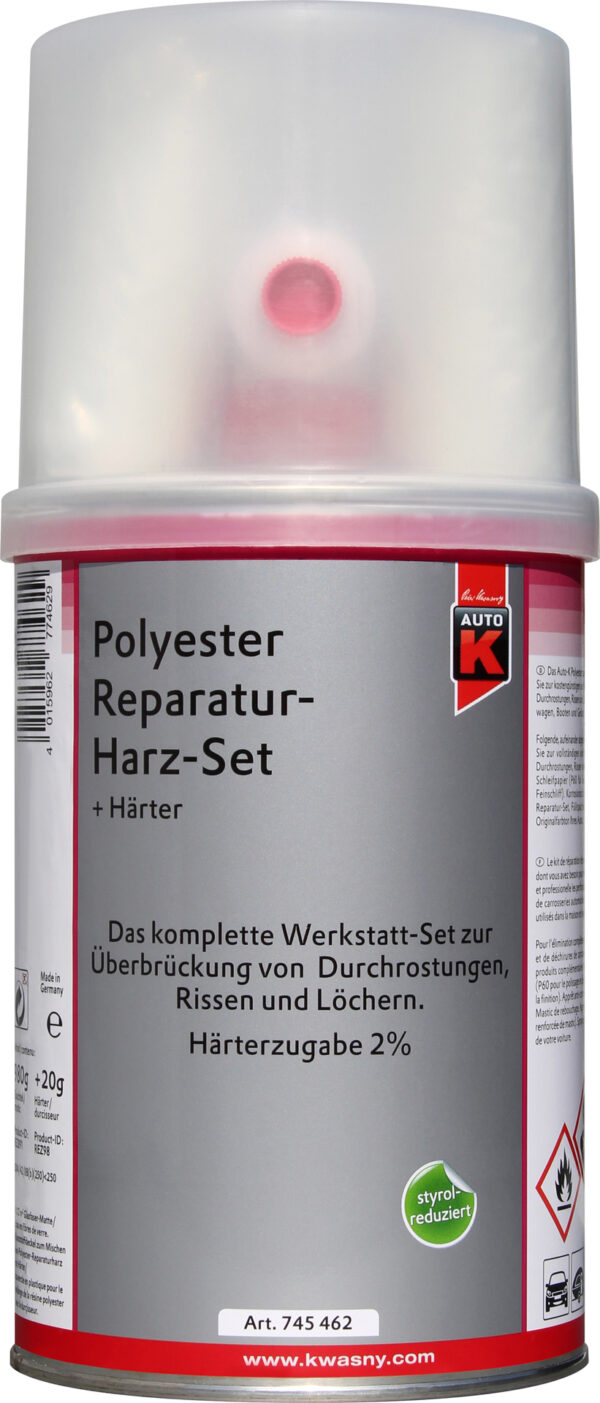 Auto-K POLYESTER-REPARATURHARZ-SET 1000g