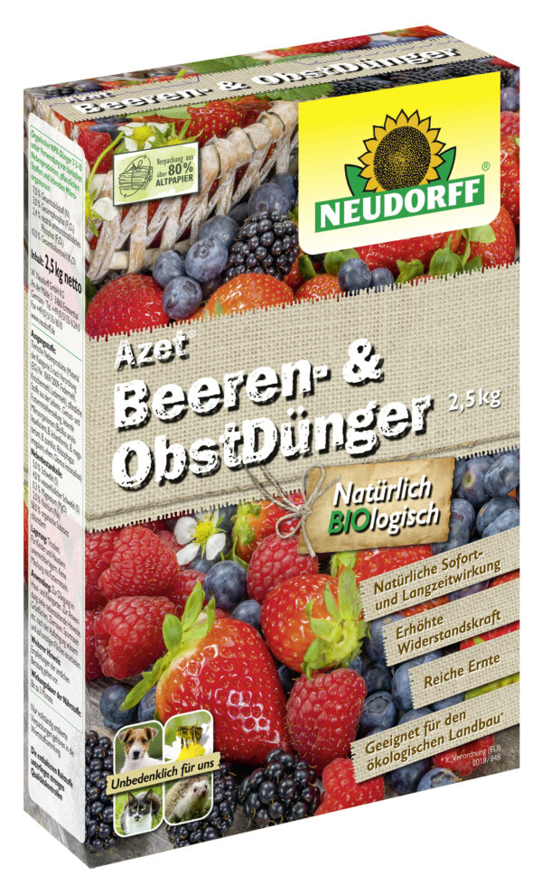 Beeren und Obstdünger