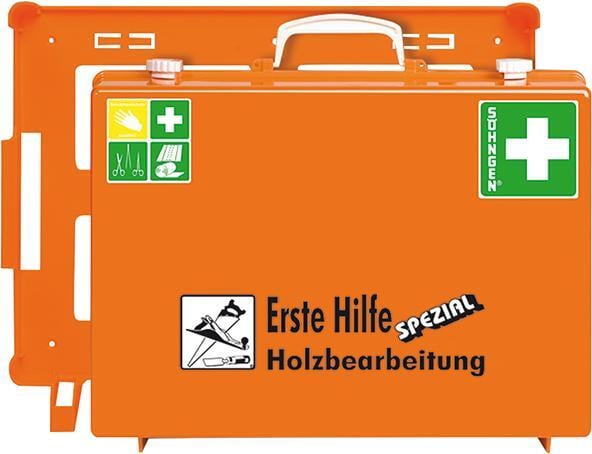 2101489 erste hilfe koffer mt cd holzbearbeitung