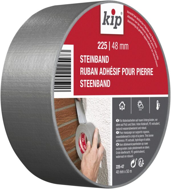 Profi Steinband silber Premium