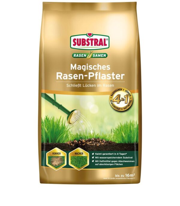 Magisches Rasen-Pflaster