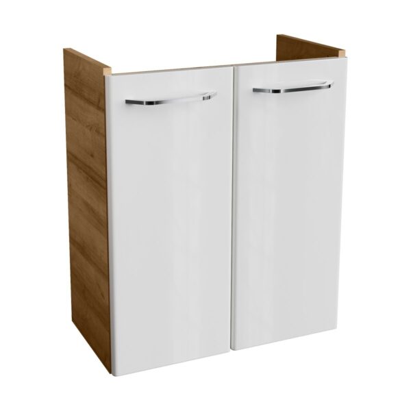 MILANO Mini-Waschtischunterschrank 52x61x27,5cm, 2Türen