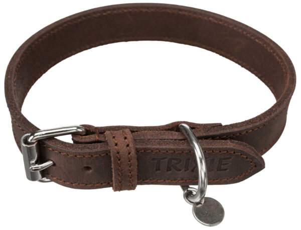 Rustic Fettleder-Halsband