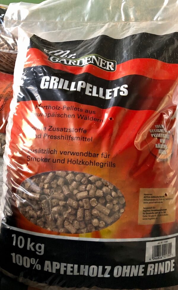 Grillpellets im Beutel