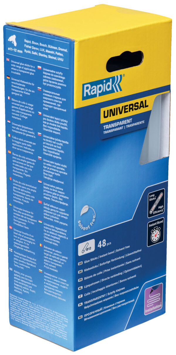 Klebesticks universal transparent, 48 Stück