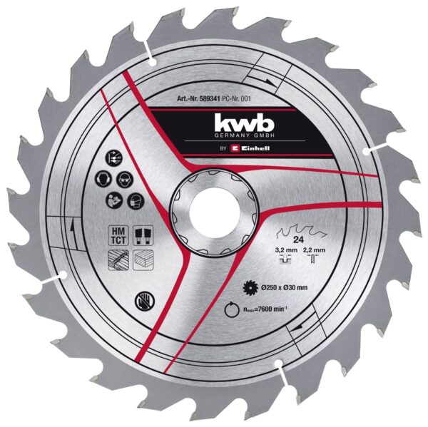 Hartmetall Sägeblatt für KGSZ 300 LE-KGSL 250