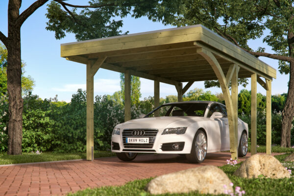 Friesland Carport Set 5, 314x555cm