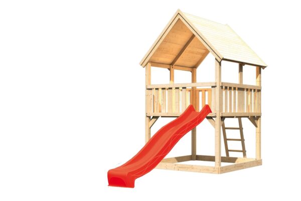 Spielturm Luis mit 2,5m Rutsche