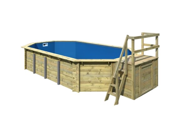 Holz-Pool Modell 5