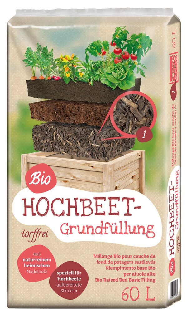 Hochbeet Grundfüllung 1x60L