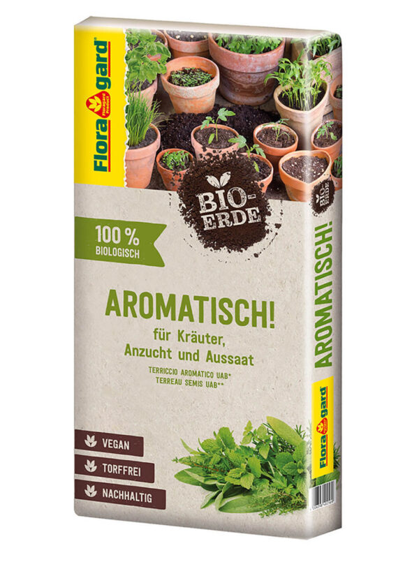 Bio-Kräuter- & Aussaaterde Aromatisch