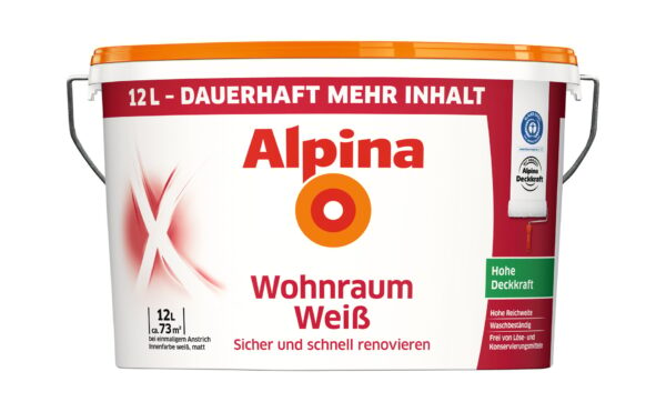 Wohnraumweiß