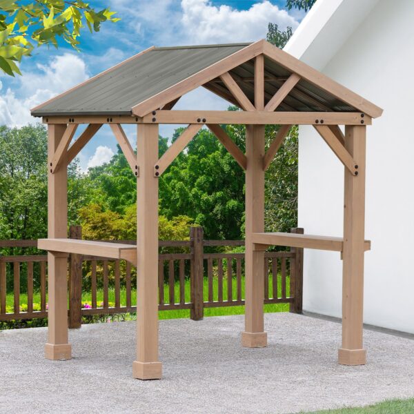 Holzpavillon BBQ Laval 6x7