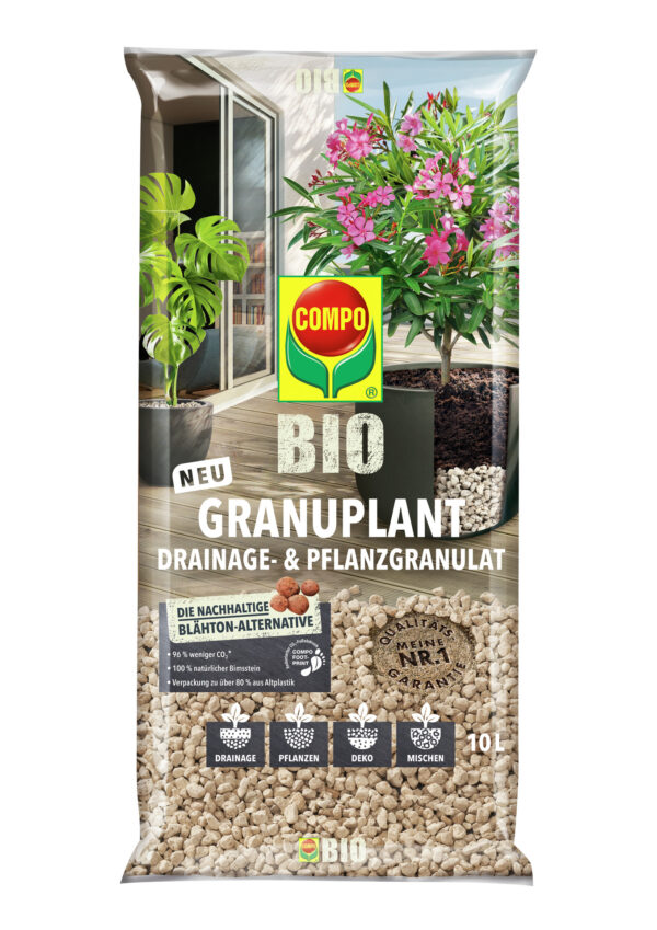 BIO GRANUPLANT Drainage- und Pflanzgranulat 10L