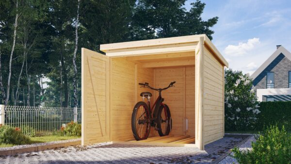 Fahrradgarage 1,63x2,16x1,67m