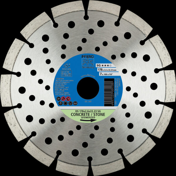 Diamant-Trennscheibe segmentiert SG, DS