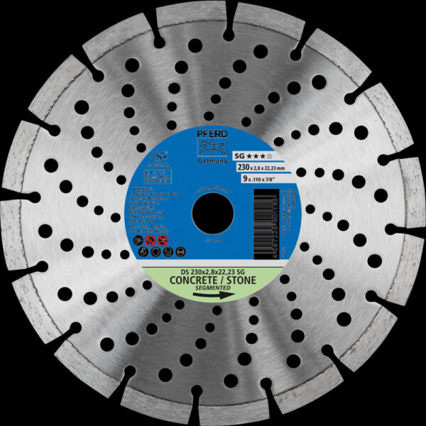 Diamant-Trennscheibe segmentiert SG, DS