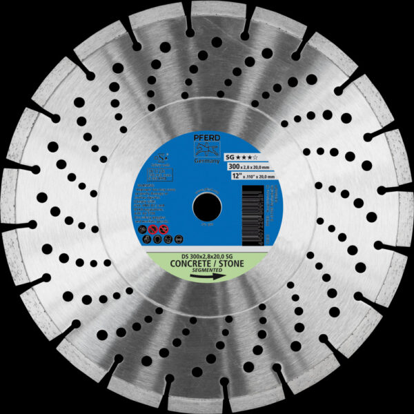 Diamant-Trennscheibe segmentiert SG, DS