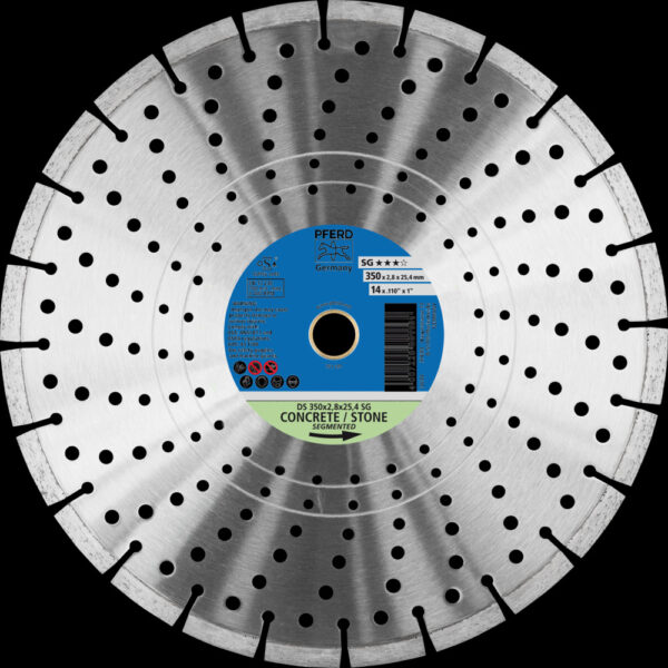 Diamant-Trennscheibe segmentiert SG, DS