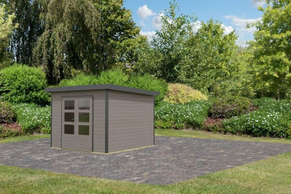 Gartenhaus Haby D, 2,71x2,71x2,19m