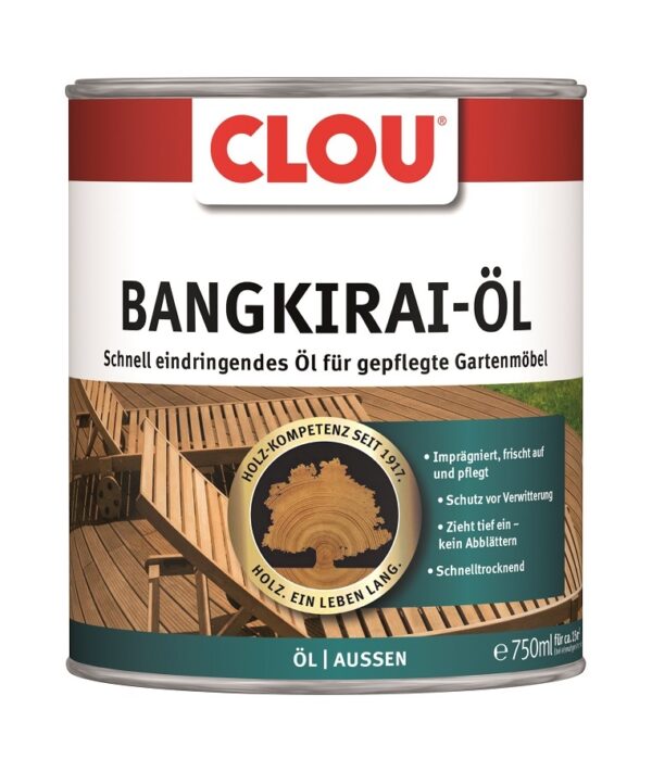 Bangkirai-Öl