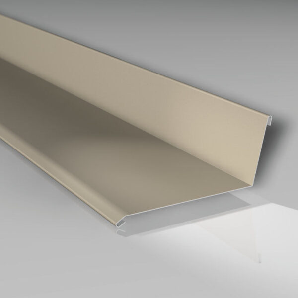 Aluminium Wandanschlusswinkel für Giebelseite 240 x 155 mm