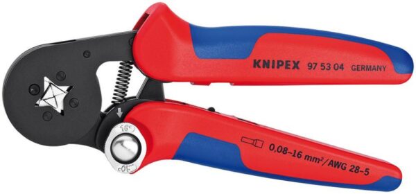 Knipex Aderendhülsenzange 0,08-16  qmm 4kt.