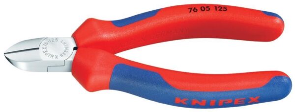 Seitenschneider Elektromechanik verchromtisoliert 125mm KNIPEX