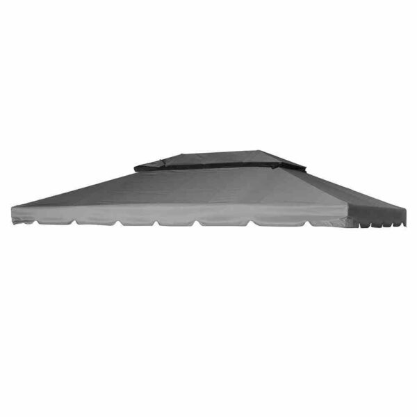 Dach Pavillon Dubai 3x4 m,grau