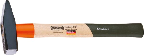 Schlosserhammer Secutec mit Hickorystiel 400g PICARD