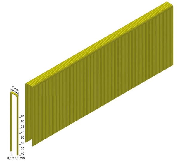 Heftklammern, 7800 Stk. ES18CNKHA Prebena