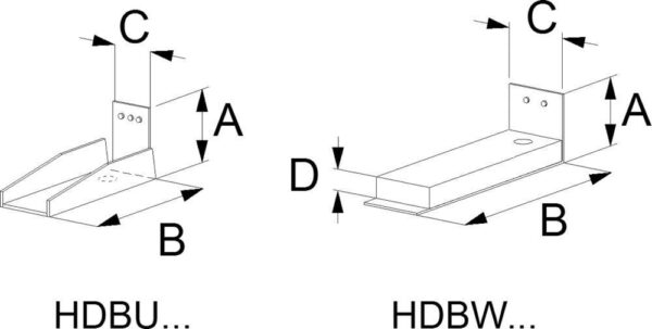 SST Zuganker Unterteil HDBW60G STRECKE