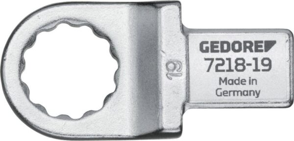 Einsteck-Ringschlüssel 13mm 9x12mm 4kt. Gedore