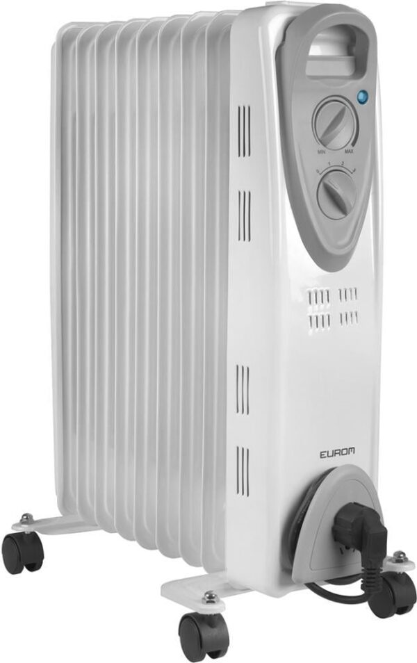 Ölradiator 2000 W m. 9 Rippen u. Thermostat