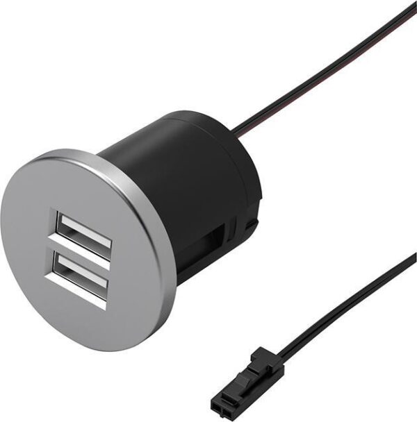 USB Einbau-Doppelsteckdo.Ausgang 5V max. 2100mA