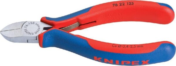 Seitenschneider Elektromechanik poliert Form2 125mm KNIPEX