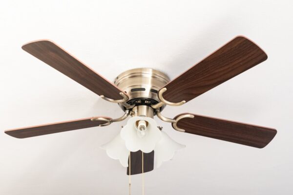 Deckenventilator Kisa Deluxe flach mit Beleuchtung