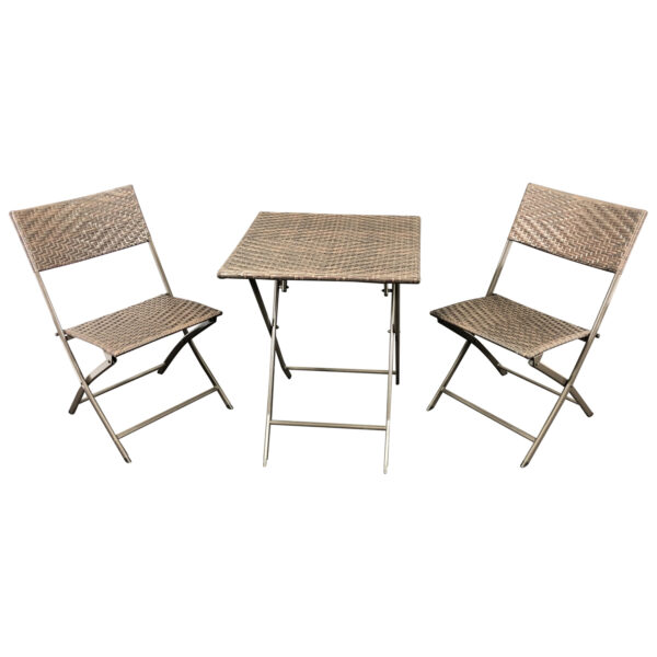 Bistroset 3-teilig, Polyrattan