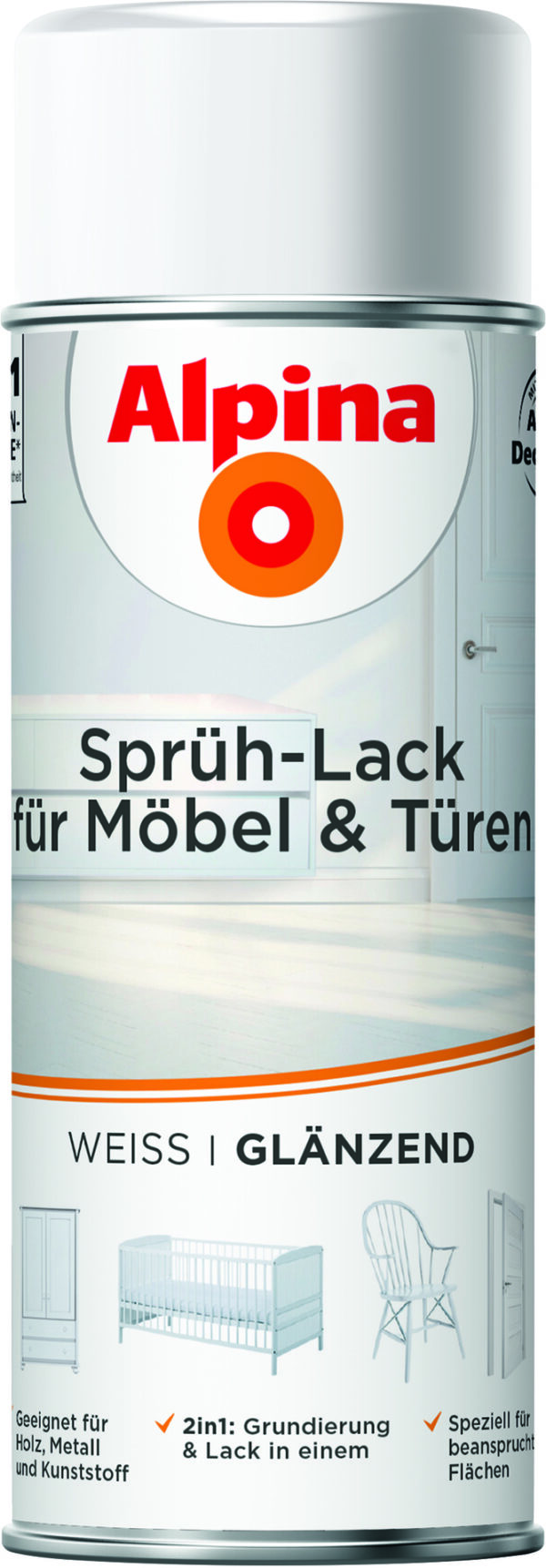 Sprüh-Lack für Möbel & Türen