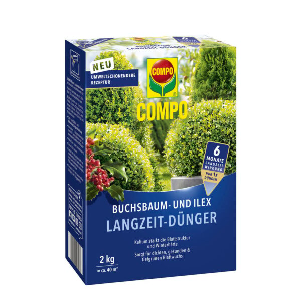 Buchsbaum- und Ilex Langzeit-Dünger