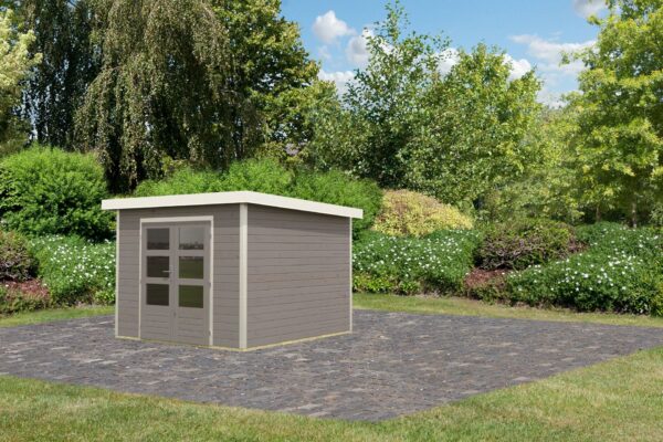 Gartenhaus Haby D, 2,71x2,71x2,19m