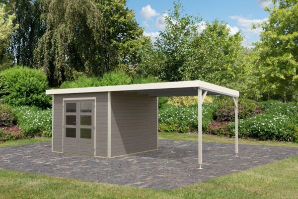 Gartenhaus Haby D SET, 2,71x2,71x2,19m